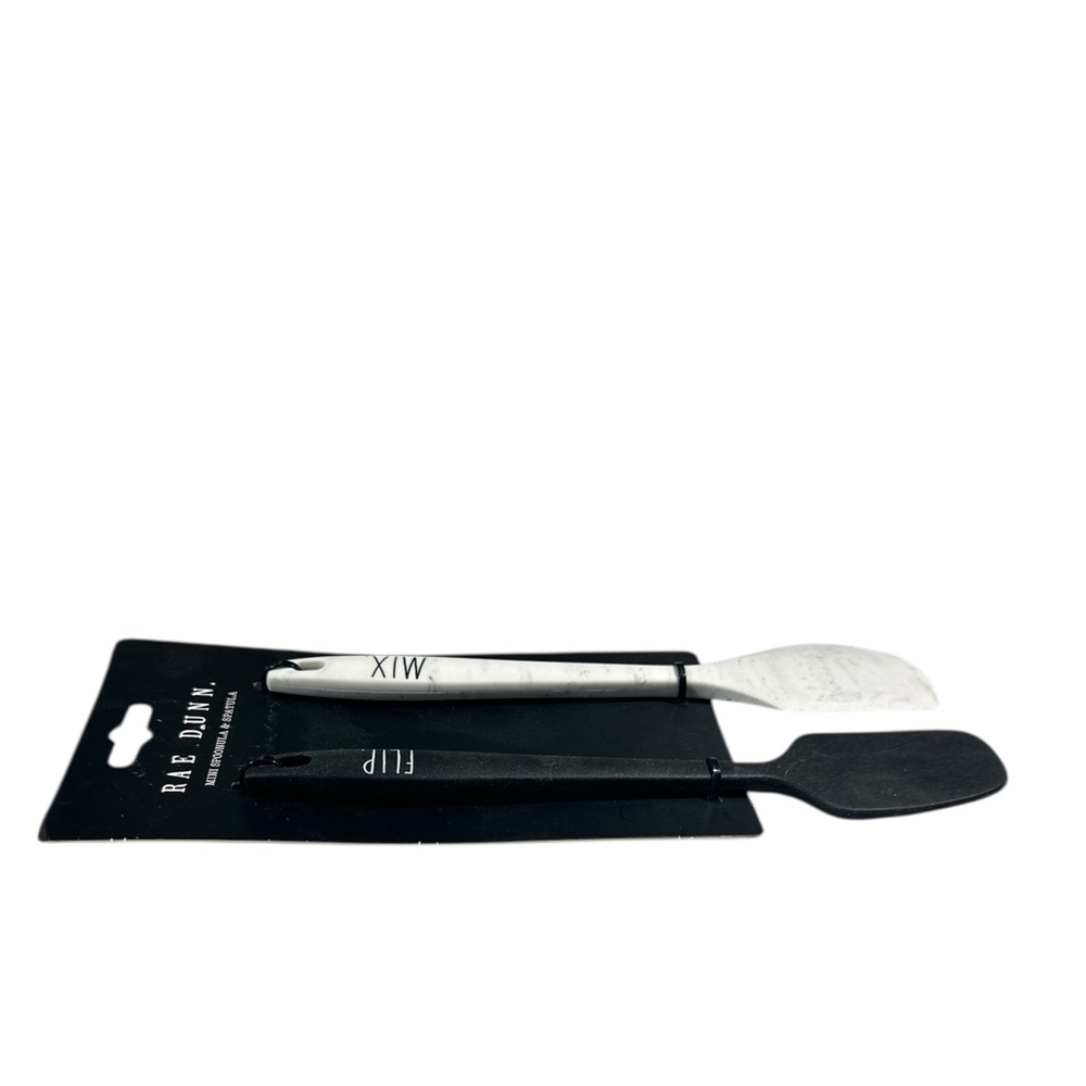 NEW Rae Dunn FLIP & MIX Mini Utensil 2pc Set - Picture 4 of 5
